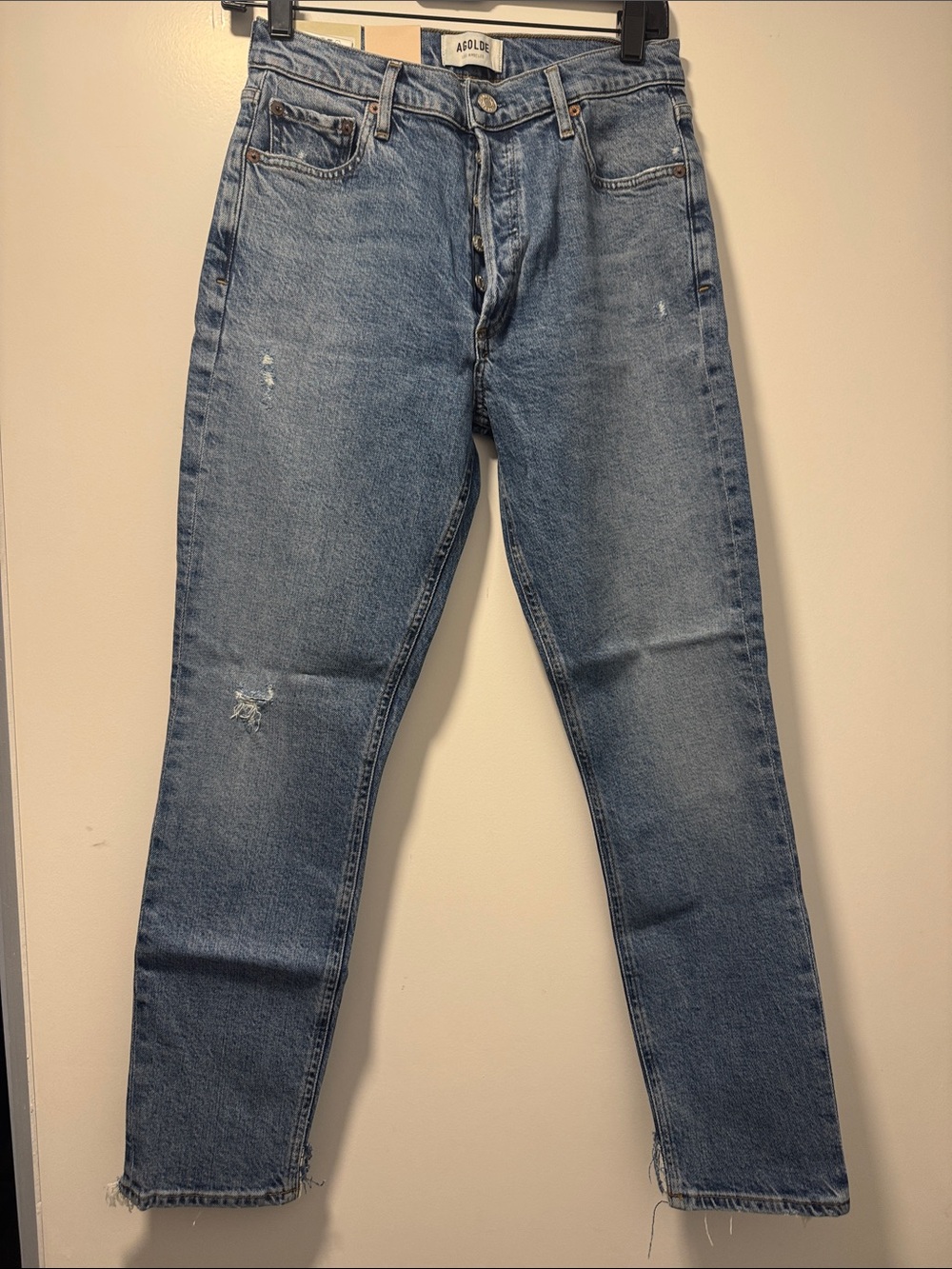 Agolde Women's Light Wash Skinny Jeans